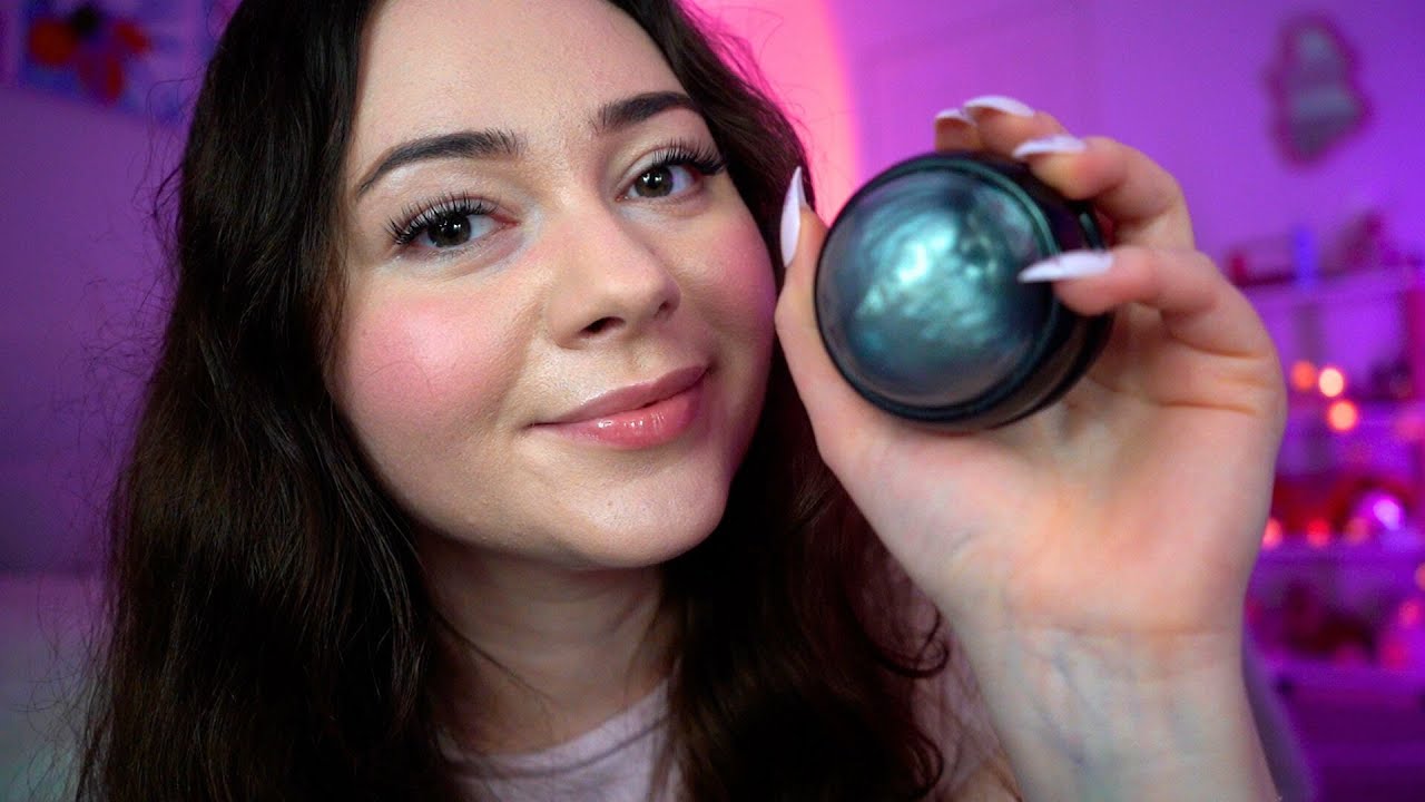 Dreamy Face Massage & Skincare | Relaxing Roller Ball ASMR
