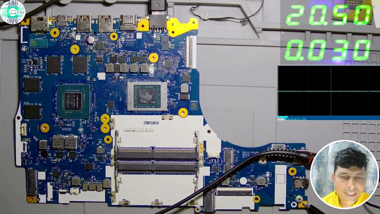 Legion 5 NM-D041 No Power Problem Full Solution | Lenovo legion gaming laptop not turning on repair