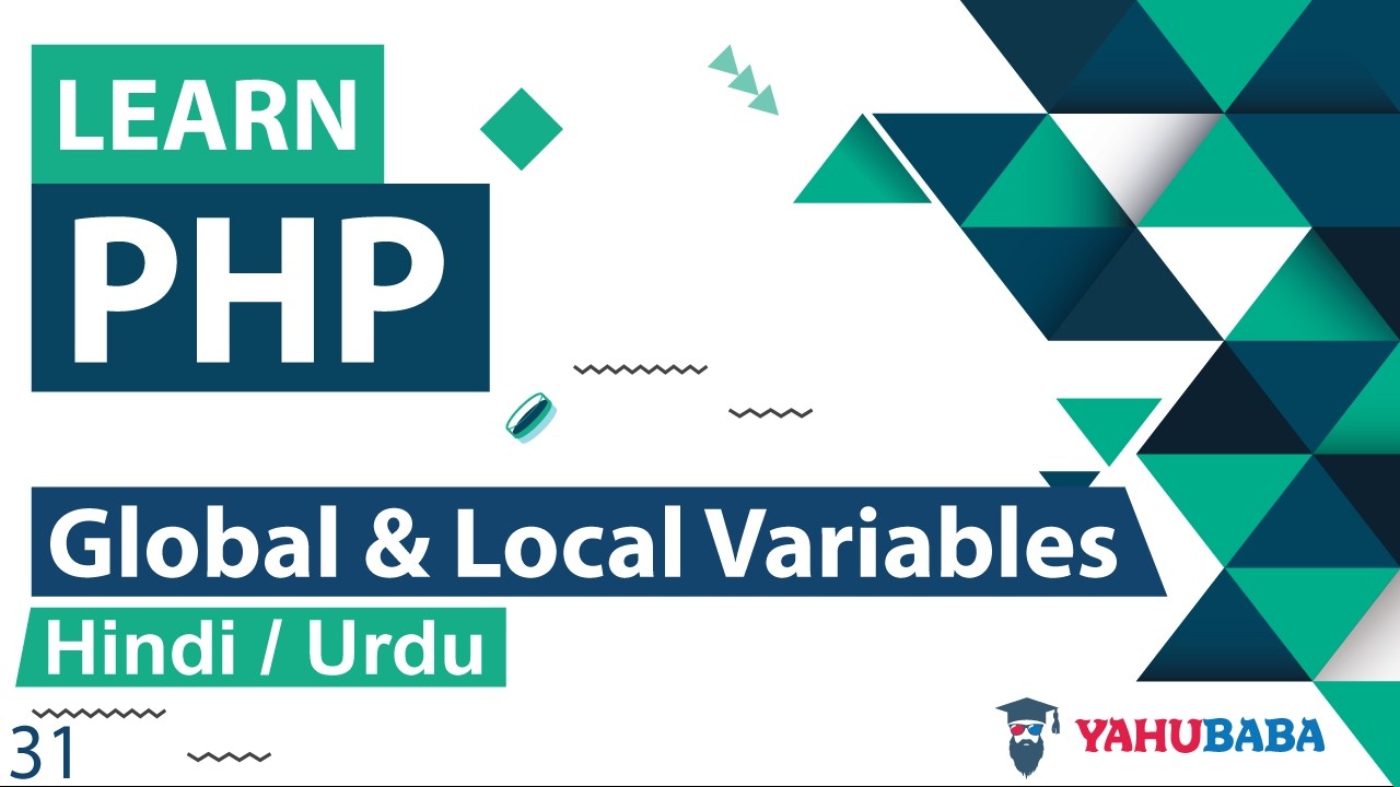 PHP Global & Local Variable Tutorial in Hindi / Urdu