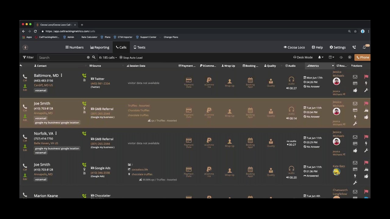 CallTrackingMetrics Product Demo