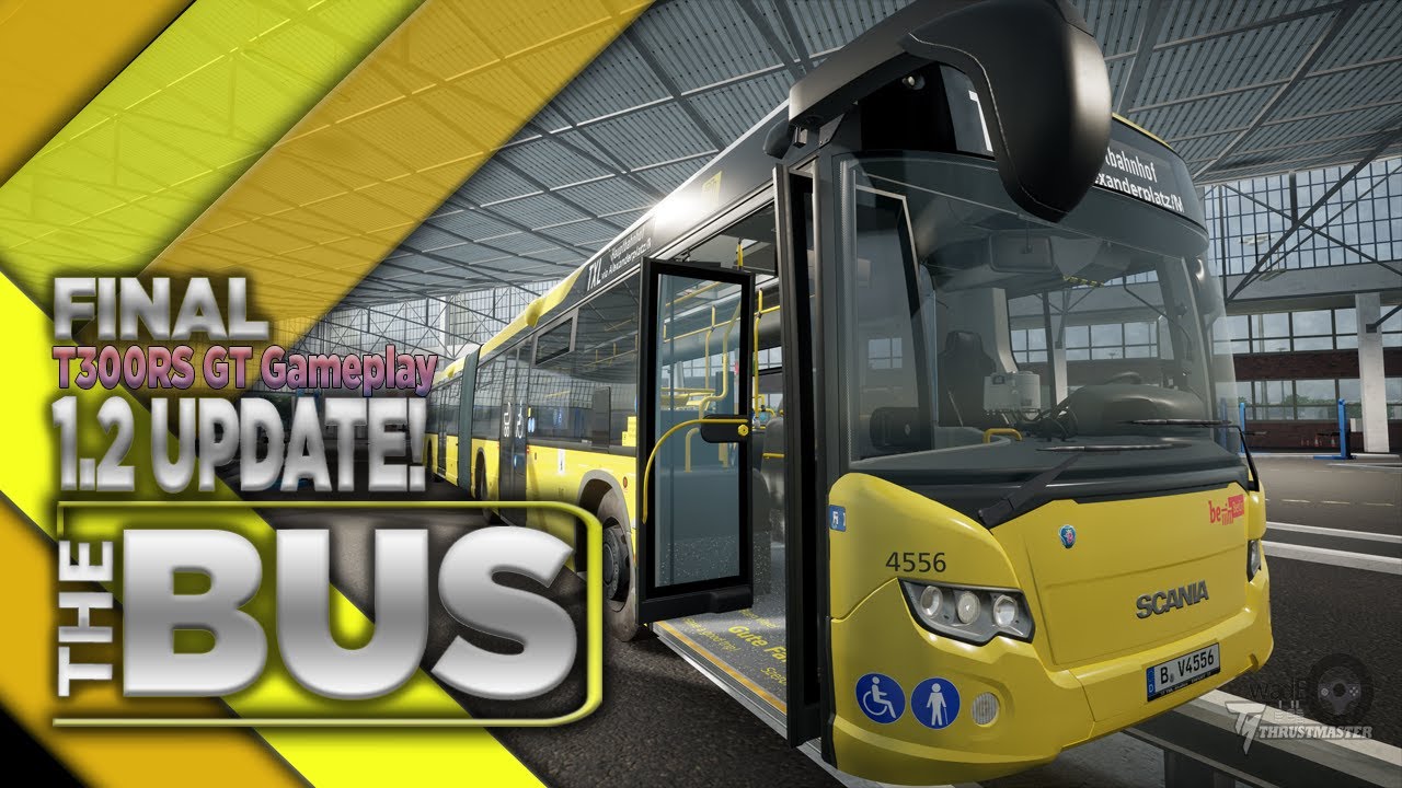 The Bus - 1.2 BETA Gameplay - Go to Depot for Maintenance | Thrustmaster T300RS