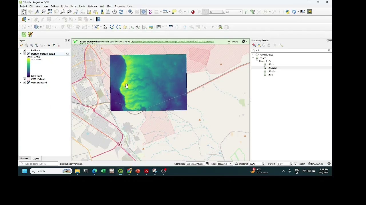 Fast Way to Delineate a Catchment in QGIS using ArcGeek