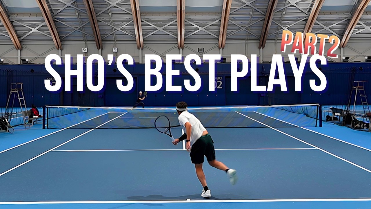 【ベストプレー集】Sho's Best Plays Part2✨｜ベストショット集🎾