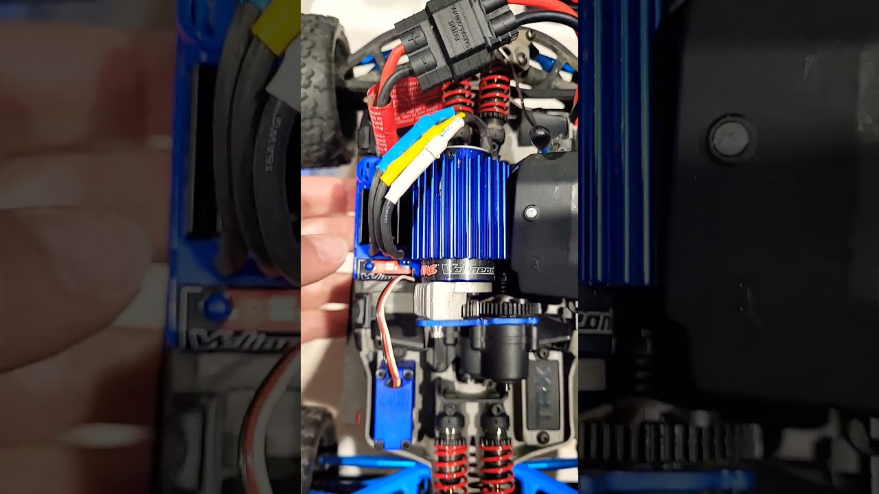 Failed steering servo on a mini e-revo.