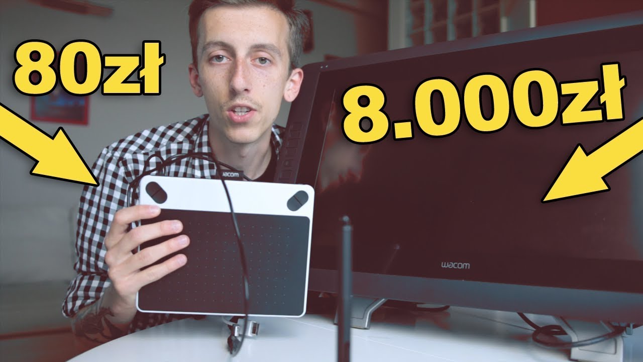 TABLET GRAFICZNY ZA 80ZŁ vs 8.000ZŁ