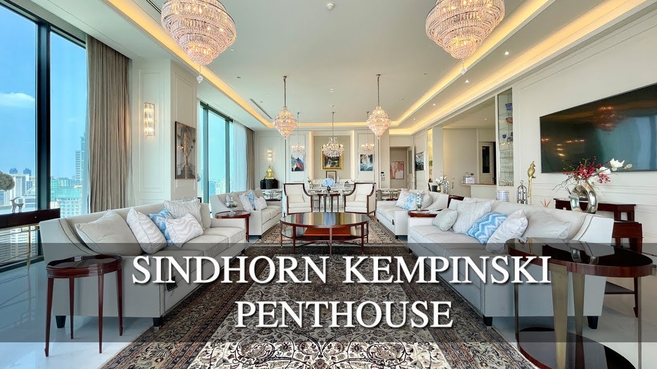 Penthouse ฿490,000,000 กลางกรุงเทพฯ บนถนนหลังสวน - The Exquisite Penthouse on Langsuan road