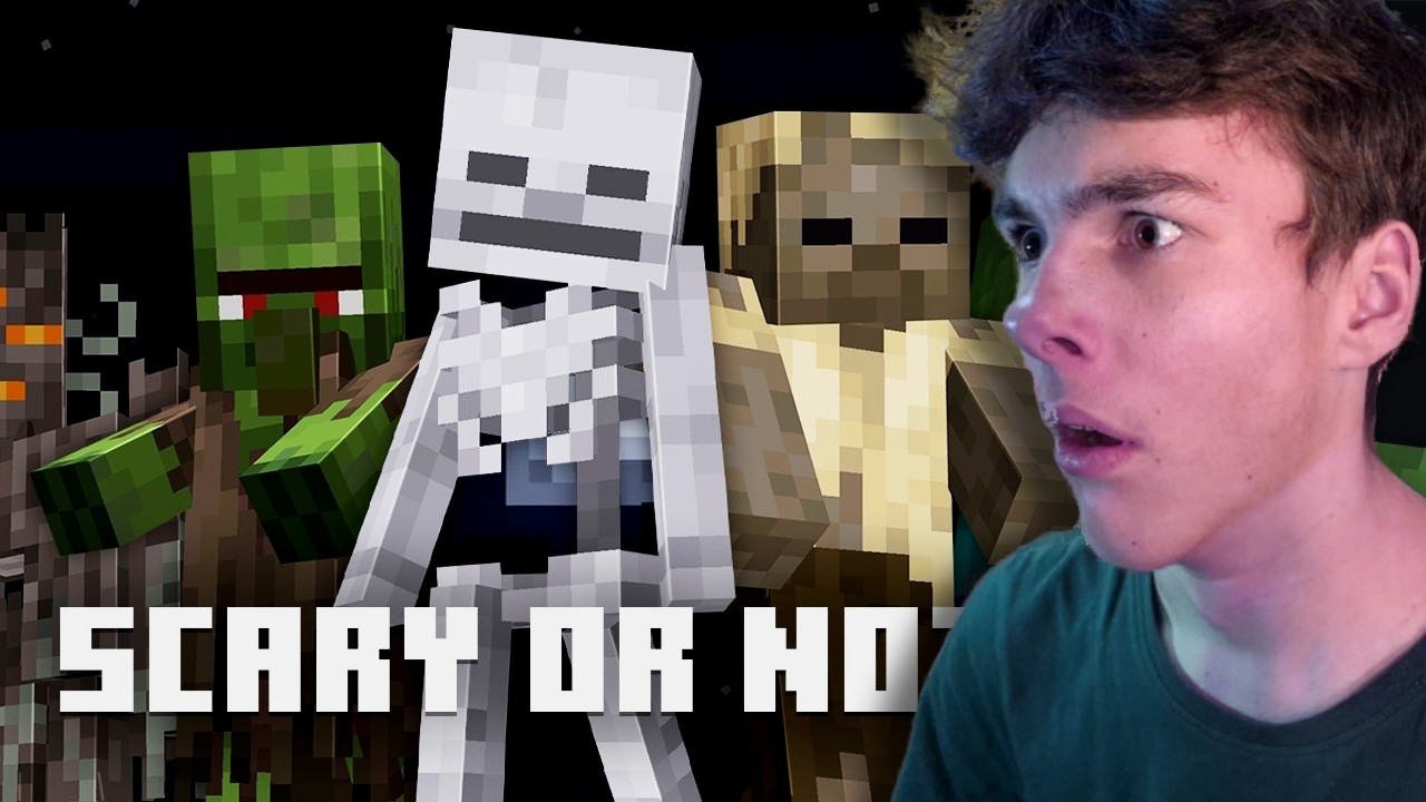 DAS sind die GRUSELIGSTEN Mobs in MINECRAFT 😨 | iReaction