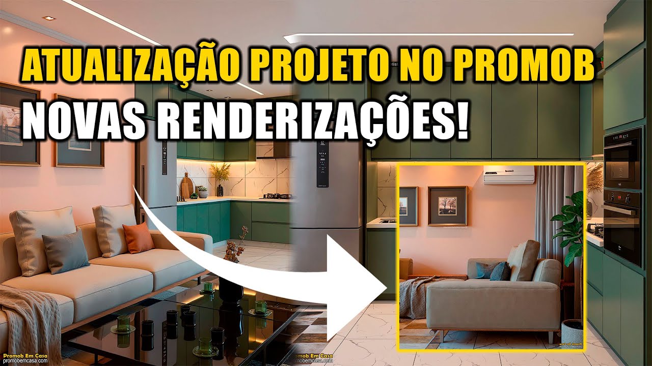 ATUALIZAÇÃO DE UMA COZINHA ANTIGA COM A VERSÃO DO NOVO PROMOB
