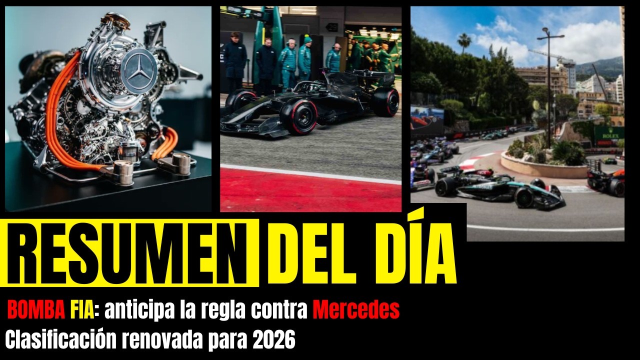 🚨 URGENTE! FIA PROHÍBE EL TRUCO DE MERCEDES Y CAMBIA LA CLASIFICACIÓN PARA SIEMPRE | F1 2026