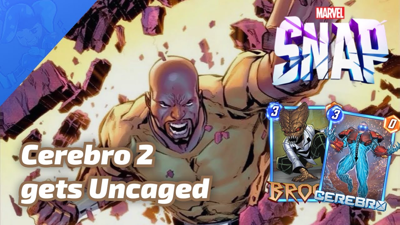 Cerebro 2 gets a BUFF along with Luke Cage - Marvel SNAP Gameplay & Deck Highlight