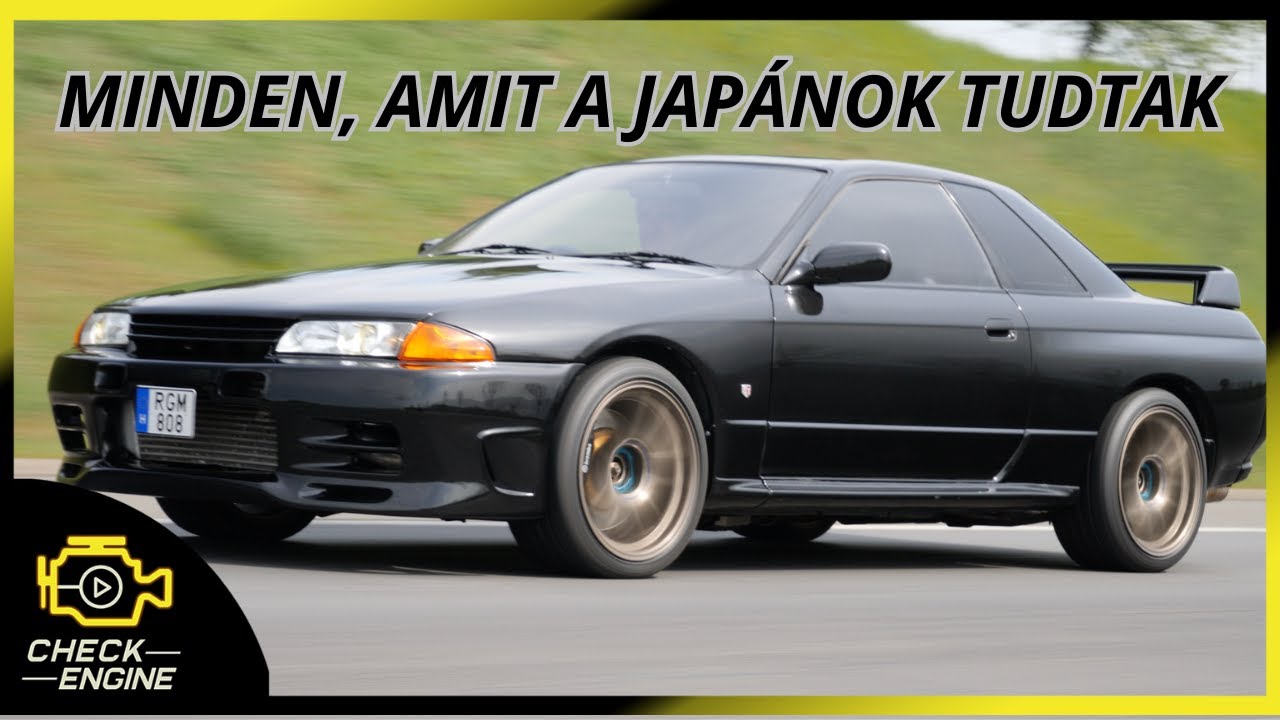 Nissan Skyline R32 GT-R  HKS: Godzilla még mindig harap - Check Engine Sztori