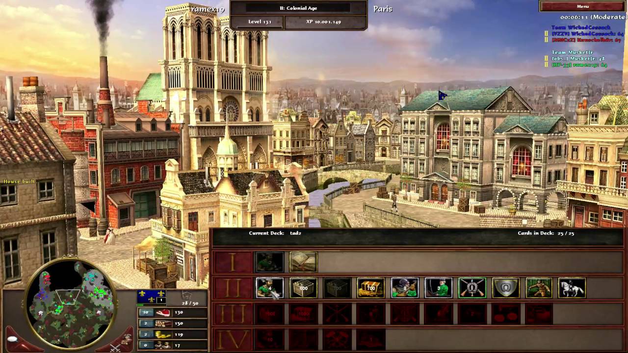 [AOE 3] 2v2 Musketjr / Veni vs Knuschelbar / WickedCossack