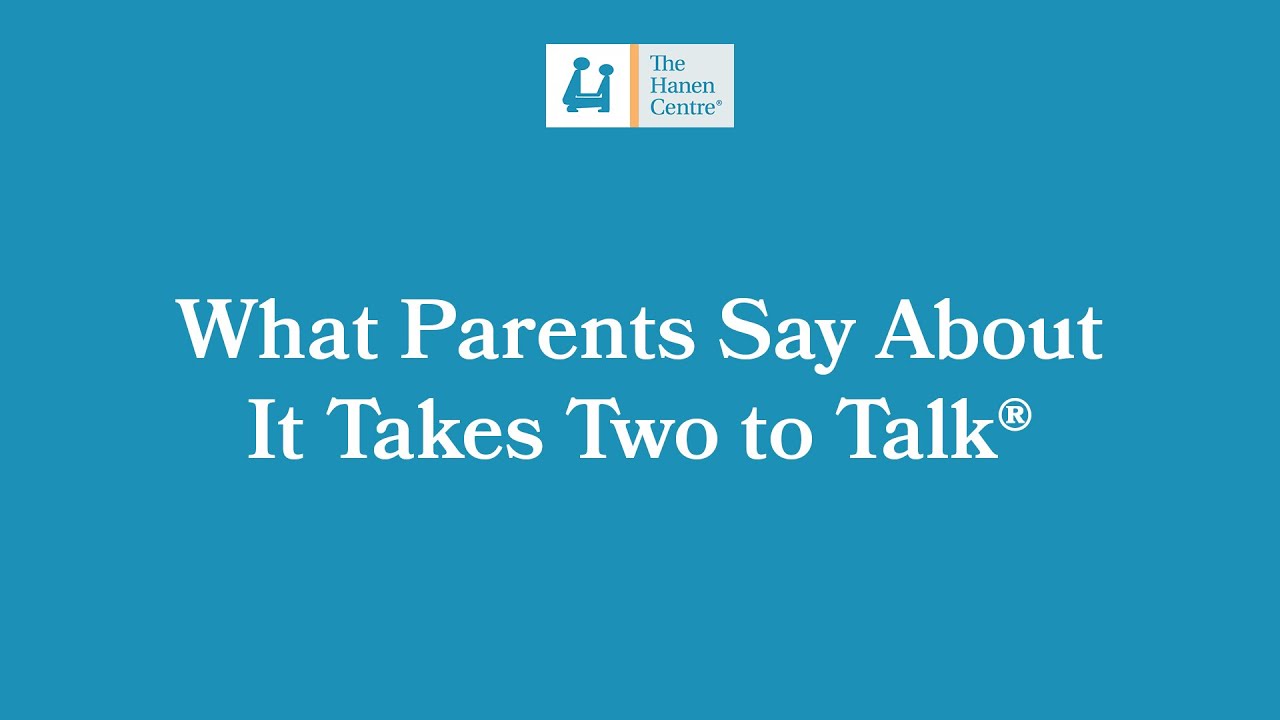 What Parents Say about It Takes Two to Talk®