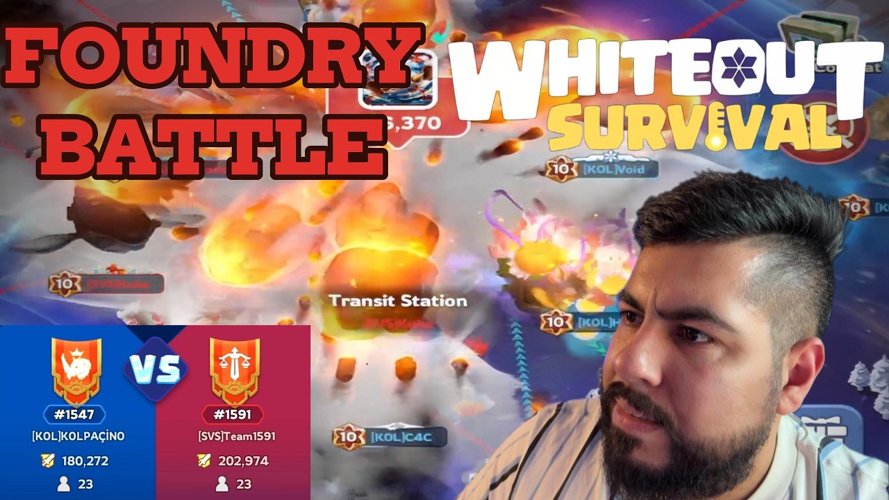 WOS FOUNDY BATTLE AND HOW TO BE BURNED 🔥🤣 / كيف تحترق في معركة المسبك
