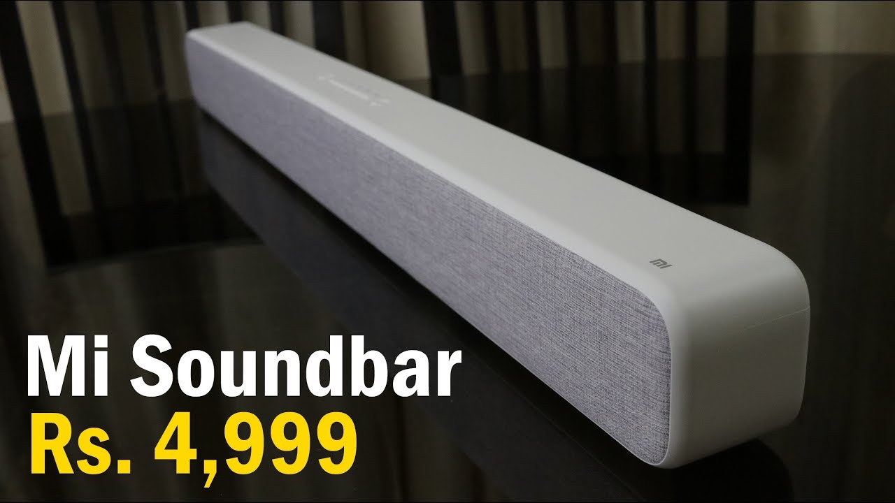 Mi Soundbar review now in India for Just Rs. 4,999, Enhance your TV's Audio experience