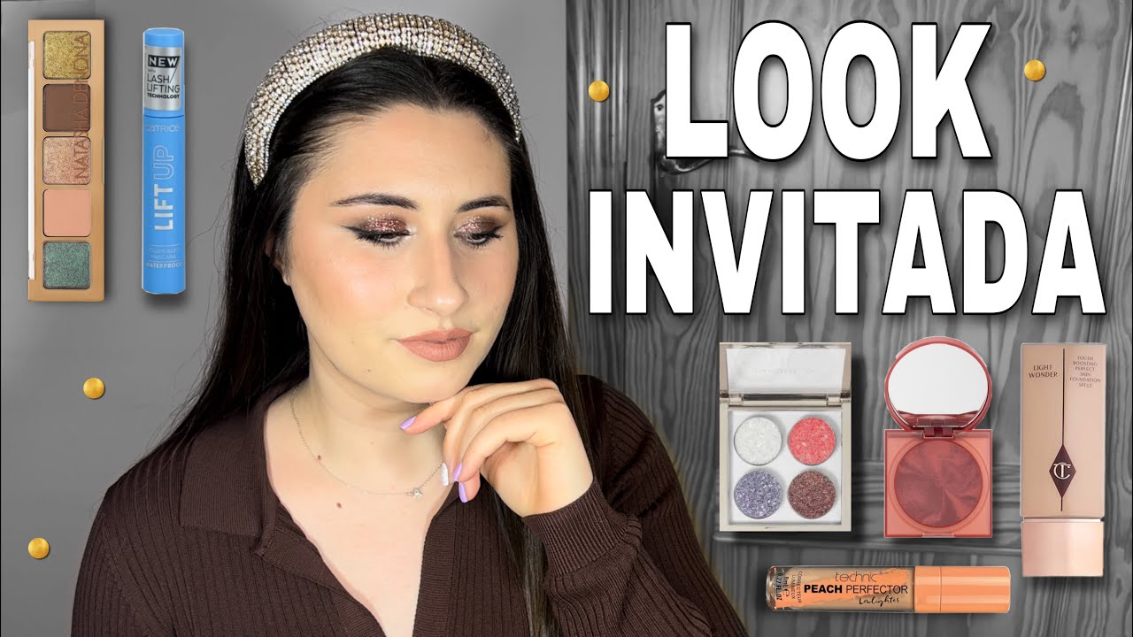 ✨LOOK F&Aacute;CIL DE INVITADA✨| Maquillaje paso a paso para cualquier evento💫 | Low cost y alta gama 😊