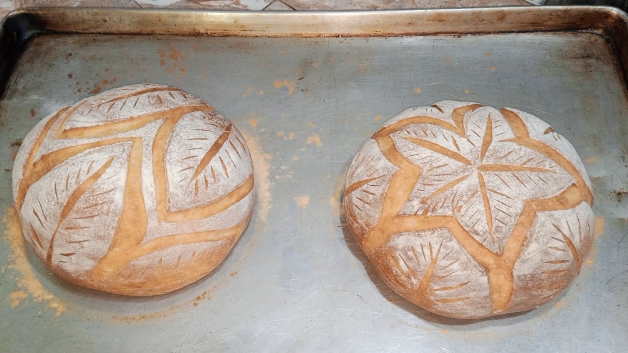 Gre&ntilde;ado de pan, cortes de pan, bread scoring techniques.