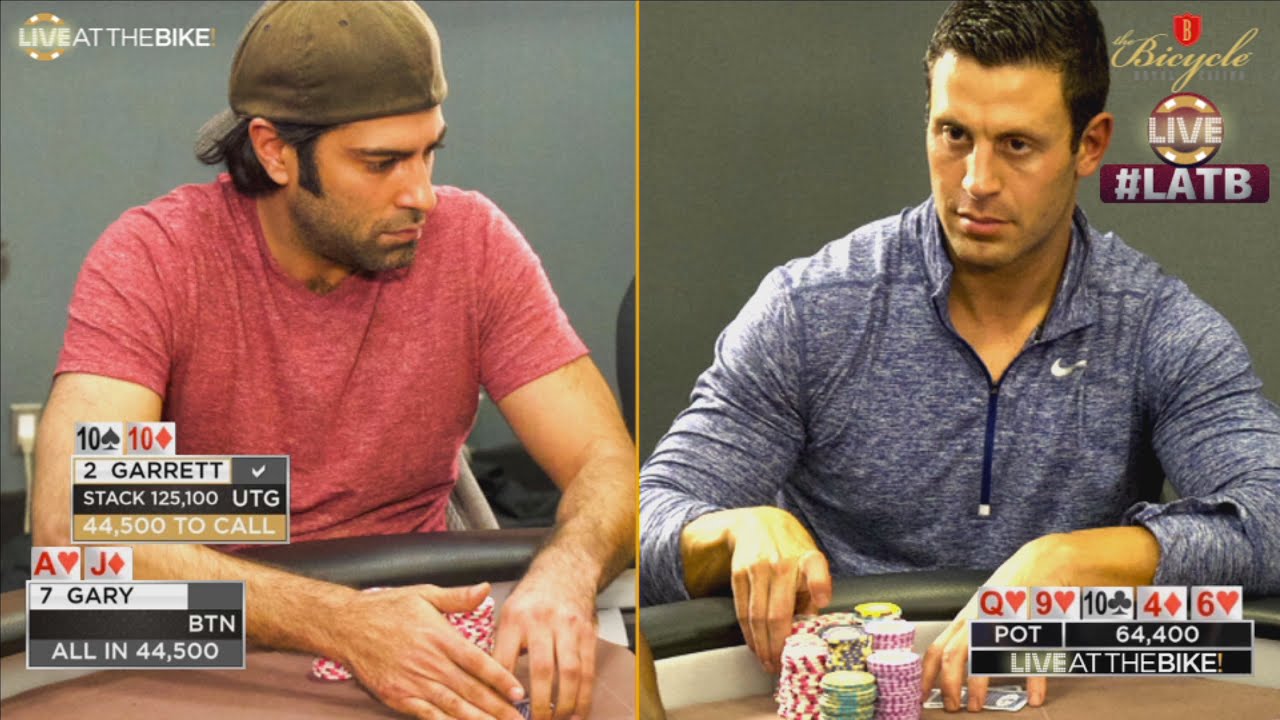 Garrett Adelstein Faces $45,000 River Bluff ♠ Live at the Bike!