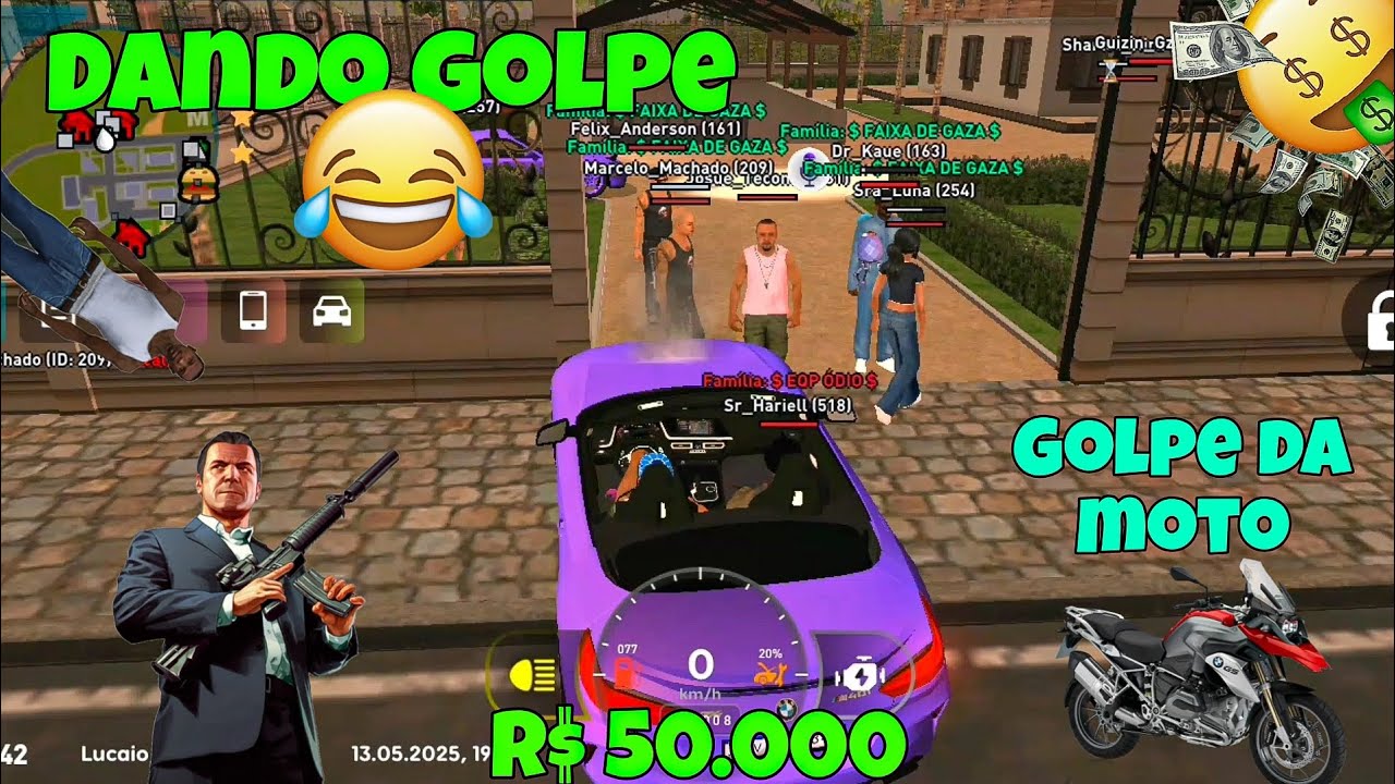 Dando Golpe no Rio Rise🤣🤑 Atualizado 💸😂
