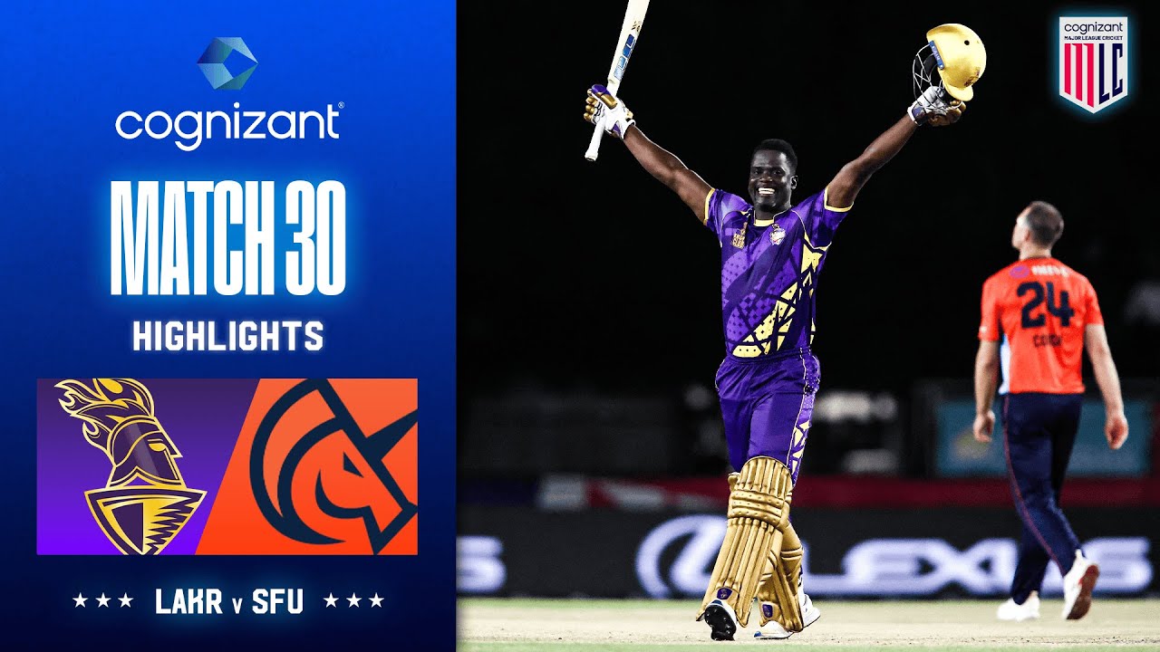 Cognizant Major League Cricket 2025 Match Highlights | LA Knight Riders vs San Francisco Unicorns