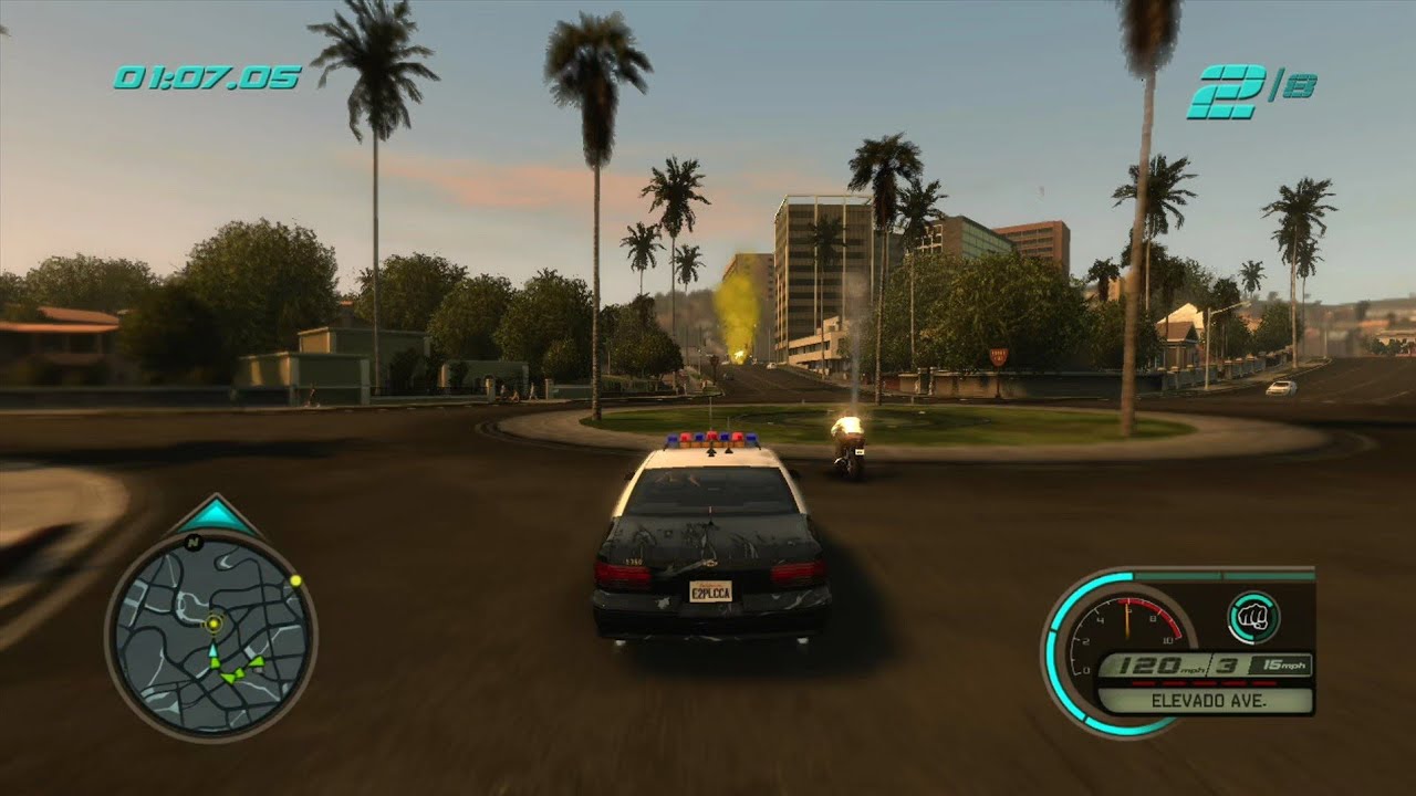 Midnight Club Los Angeles - Arcade Race - Mulholland and Beverly 