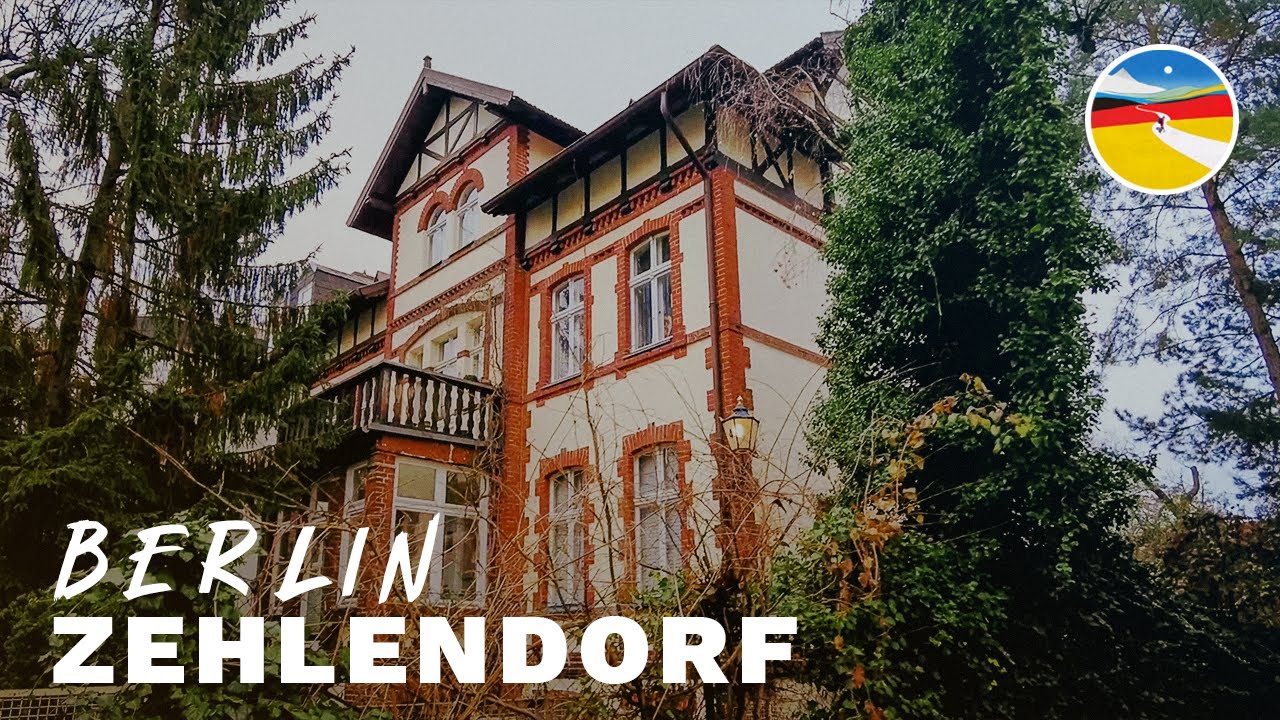 Walking Tour through wealthy Berlin Zehlendorf 🏡 You&acute;ll love it!