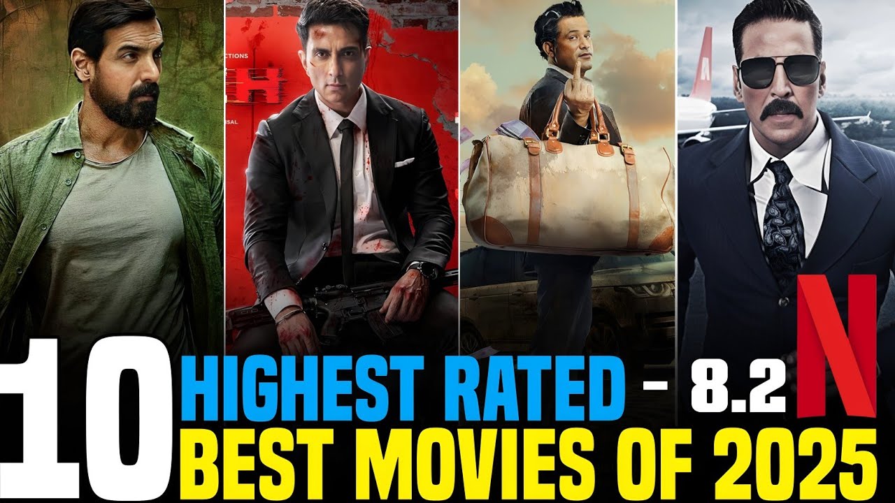 Indian Top10 best movies list in 2025