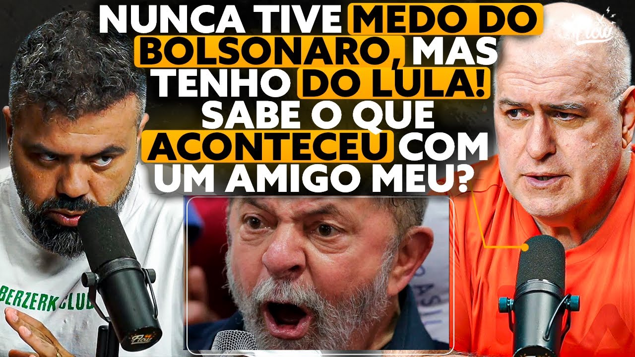 RUBÃO ABRE O JOGO no FLOW: “TENHO MEDO DELE!”