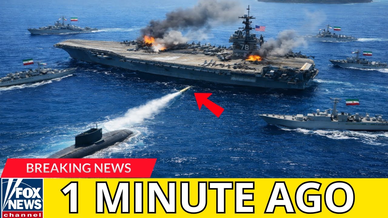 An Iranian Submarine Fired a Torpedo Toward a U.S. Aircraft Carrier — Then THIS Happened
