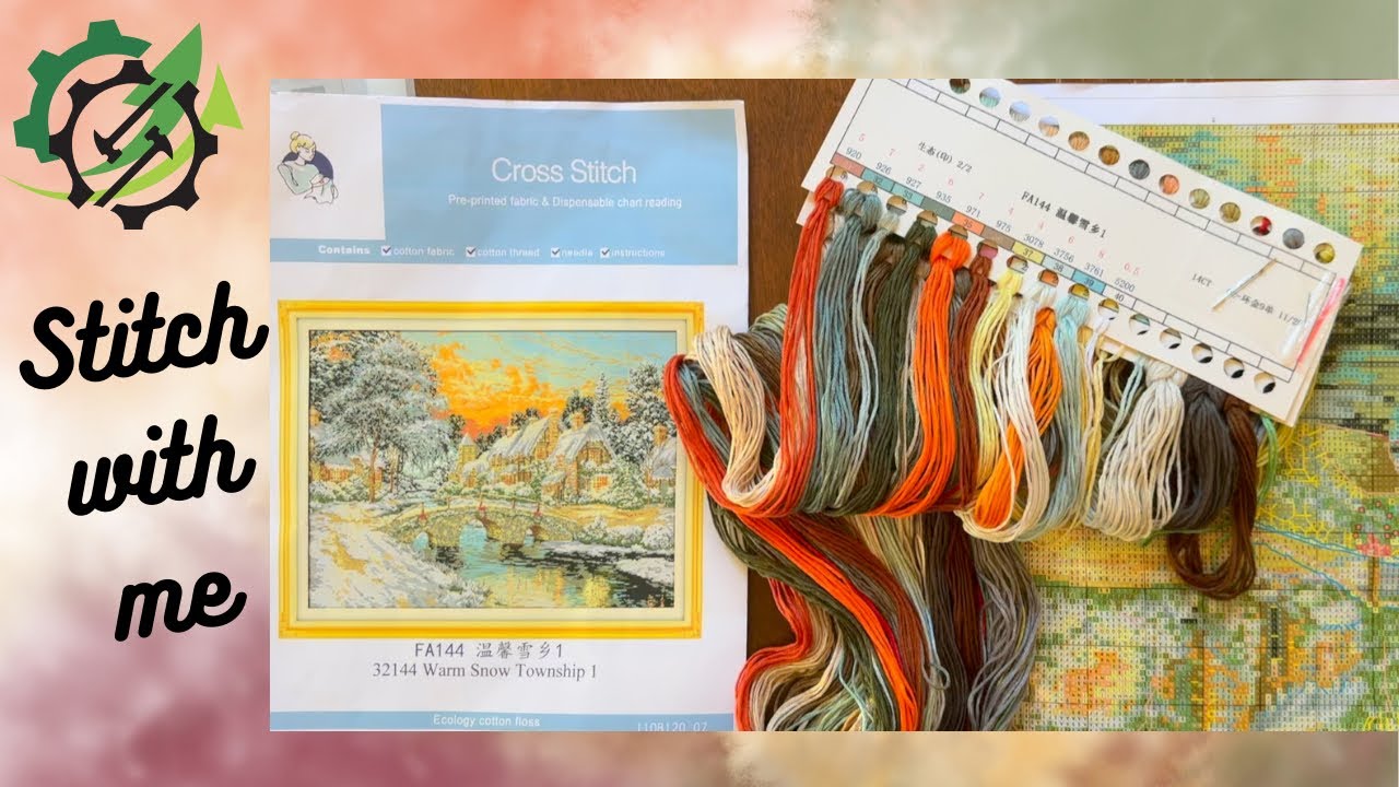 oStitch with me (chatty) | Replacement canvas from #vipcrossstitch