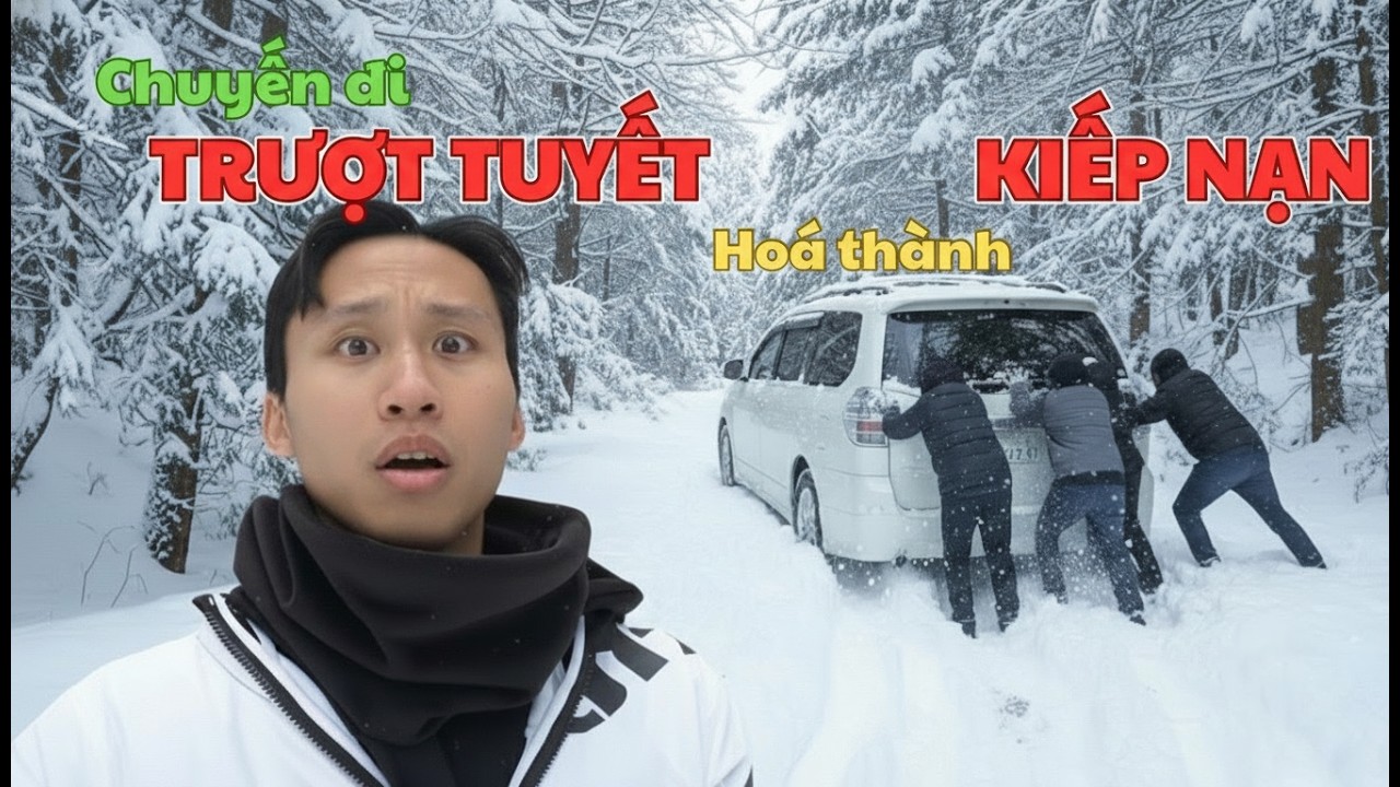 CHUYẾN ĐI TRƯỢT TUYẾT hoá thành KIẾP NẠN ngoài đời thật