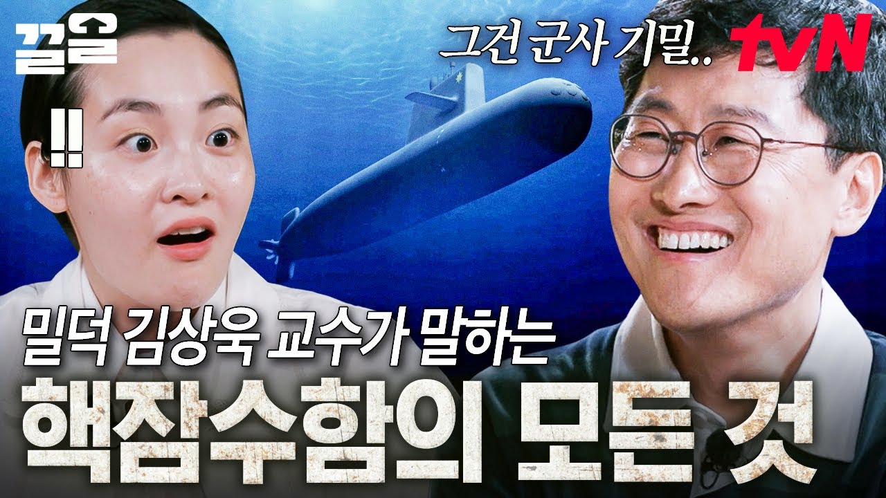 핵잠수함은 일반 잠수함과 뭐가 다른가요❓ 알쓸 공식 밀덕 김상욱 교수의 핵잠수함 이모저모 | 알쓸별잡