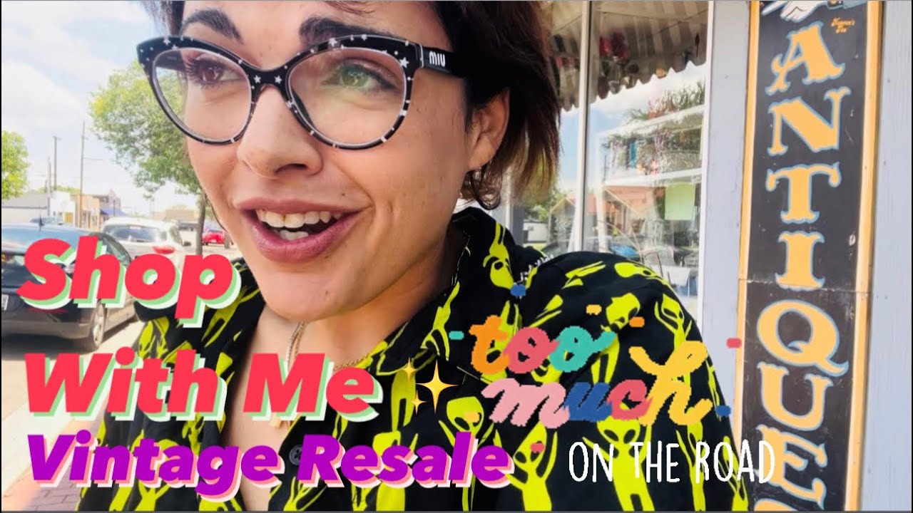 “I Think I’m Done Here”| SHOP WITH ME | VINTAGE RESALE | ANTIQUE MALL FINDS | CROSS COUNTRY ROADTRIP