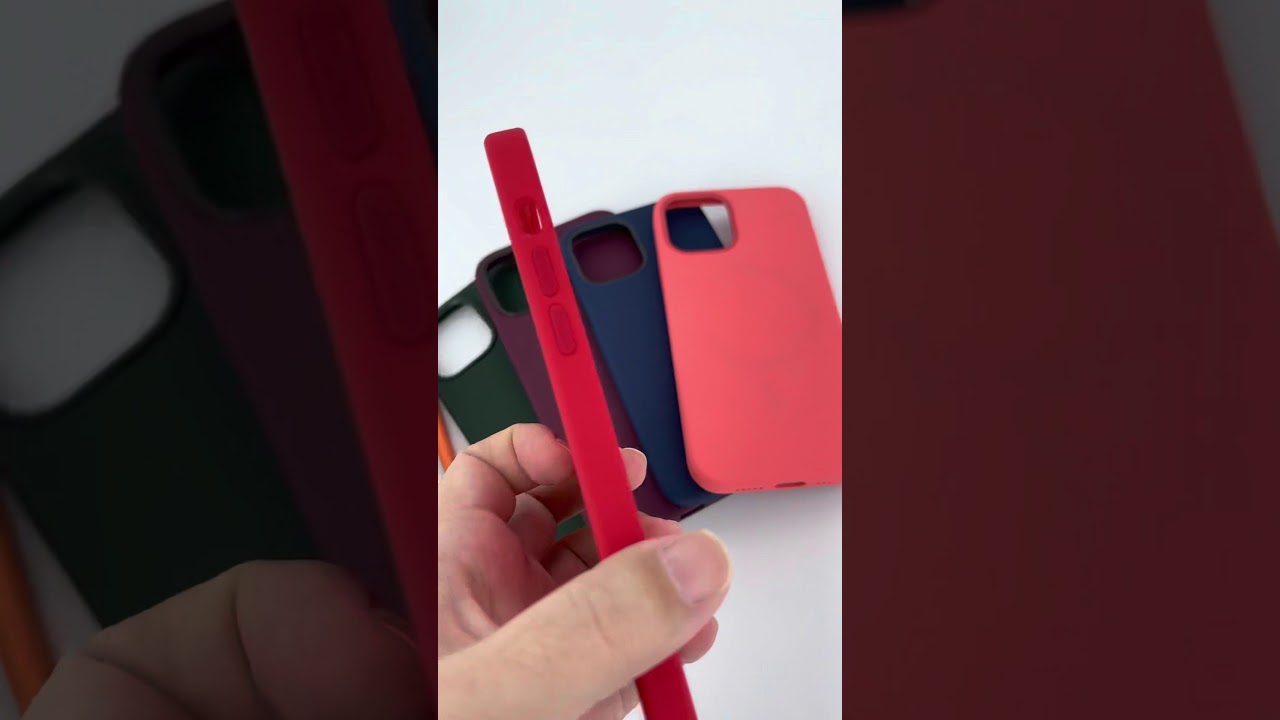 갤러플 맥세이프 실리콘케이스 실물 영상