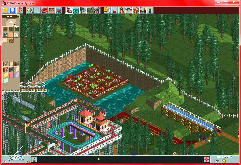 Roller Coaster Tycoon 1 - The Death of 4,468 Guests