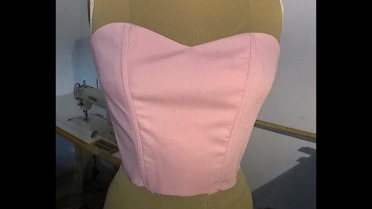 Confeccionando Blusa Strapless Parte 2