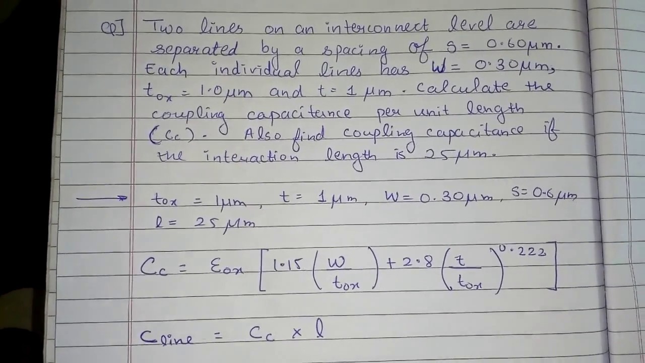 Chapter 10 - Interconnect Delay Model and Crosstalk