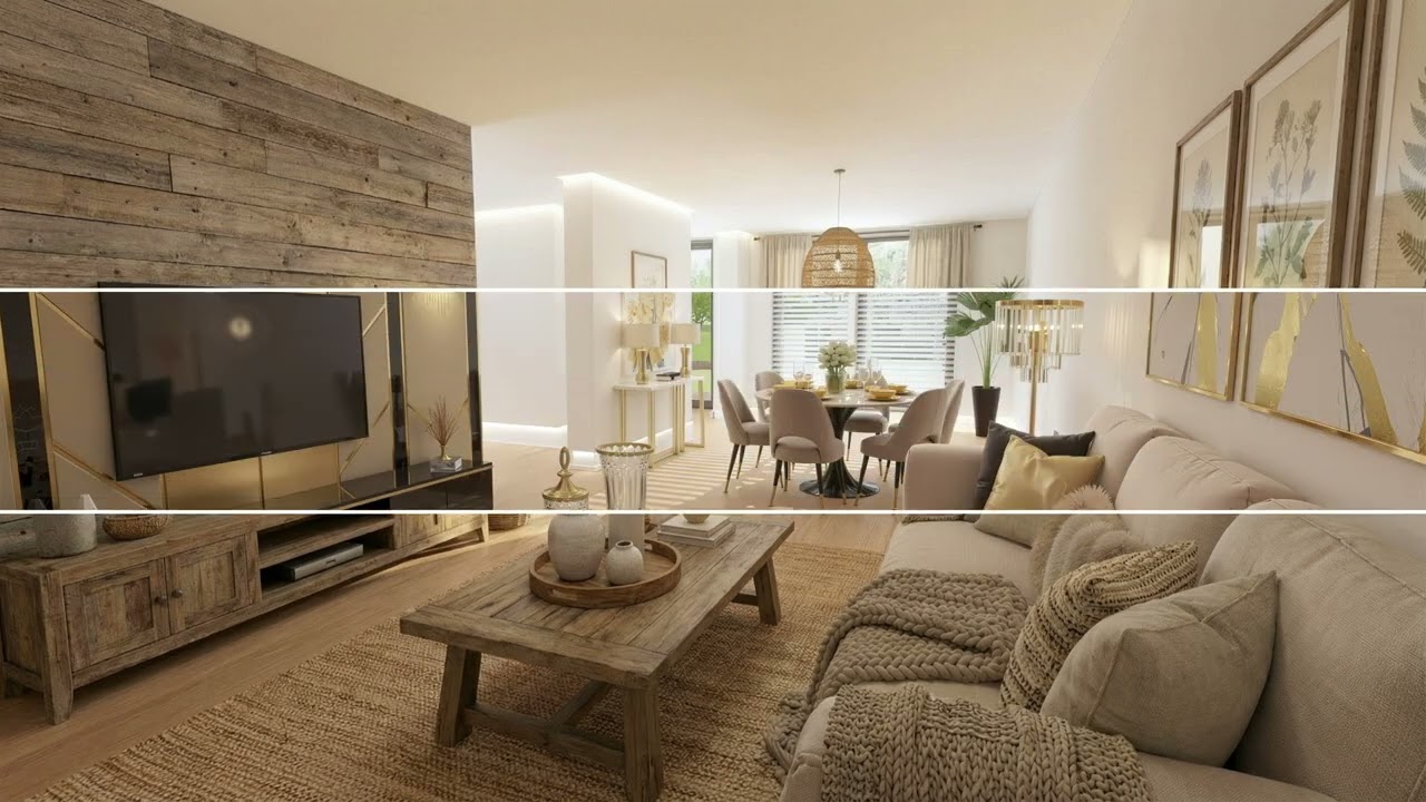 Pokój, który zmienia twarz... Villa Campina salon