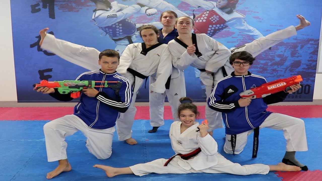 Nerf War: Battle of Black Belts