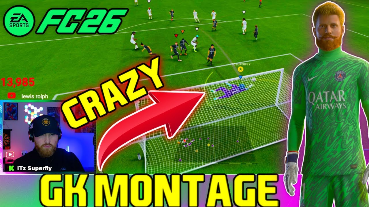 Insane Goalkeeper Saves in EA FC 26 Pro Clubs