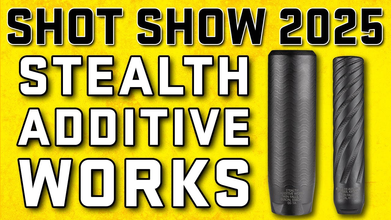 SHOT Show 2024: Глушители Stealth Additive Works — Ekron 5.56 и Katan 22