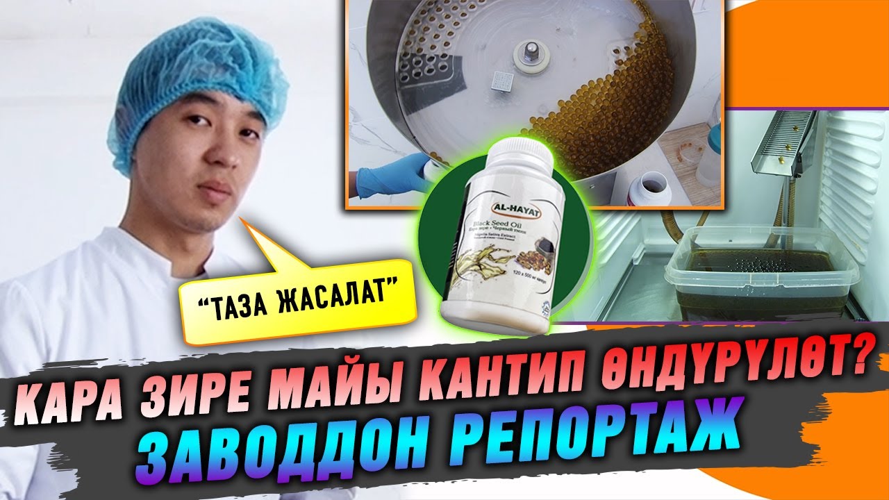 Кара зире майы кантип өндүрүлөт? Заводдон репортаж