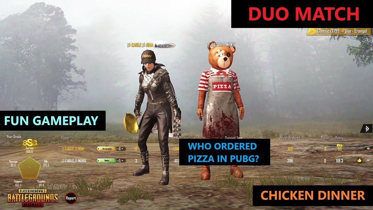 [Hindi] PUBG MOBILE | FUN DUO MATCH WITH CHICKEN DINNER