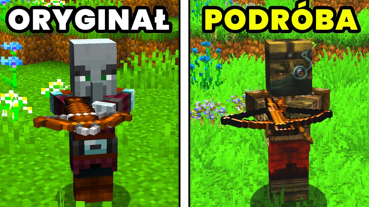 Musiałem ZDOBYĆ 100 KILLI w NAJGROSZYCH PODRÓBACH Minecraft!