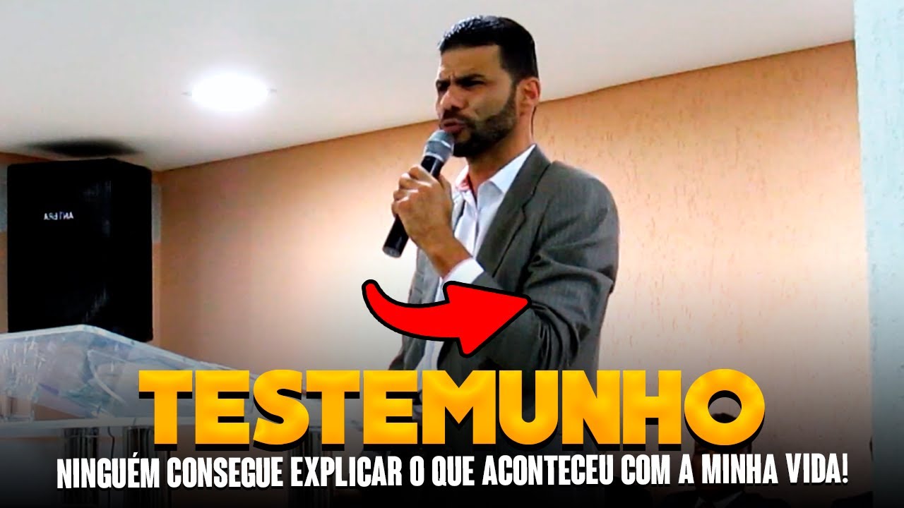 É IMPACTANTE O TESTEMUNHO DESSE PASTOR! NINGUÉM CONSEGUE EXPLICAR O QUE ACONTECEU COM A MINHA VIDA!
