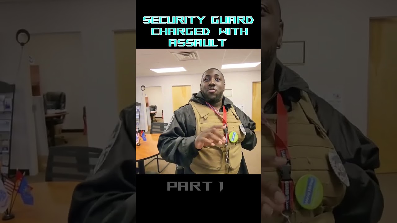 Security guard charged 🤯 #bodycam #police