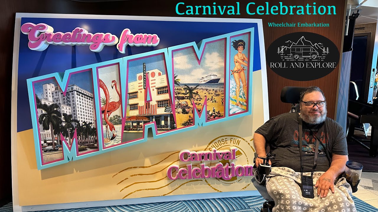 Carnival Celebration - Wheelchair Embarkation