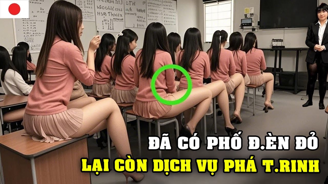 (P3) Cùng Đến NHẬT BẢN Để Xem Phố Đ.èn Đỏ Lớn Nhất Và Dịch Vụ Phá Tr.inh Khiến Thế Giới Sốc Nặng
