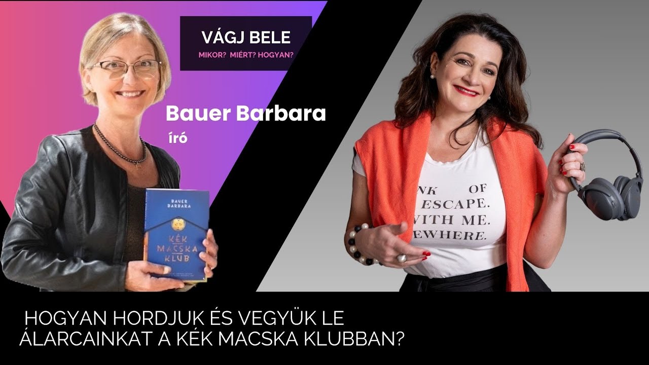 Hogyan hordjuk és vegyük le álarcainkat a Kék Macska Klubban?