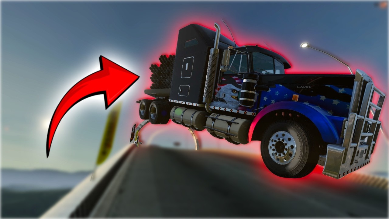 We Sent Random Cars Down A Mountain... It Got Out Of Hand (BeamnNG)